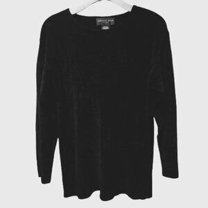 August Silk Pullover Sweater Long sleeve